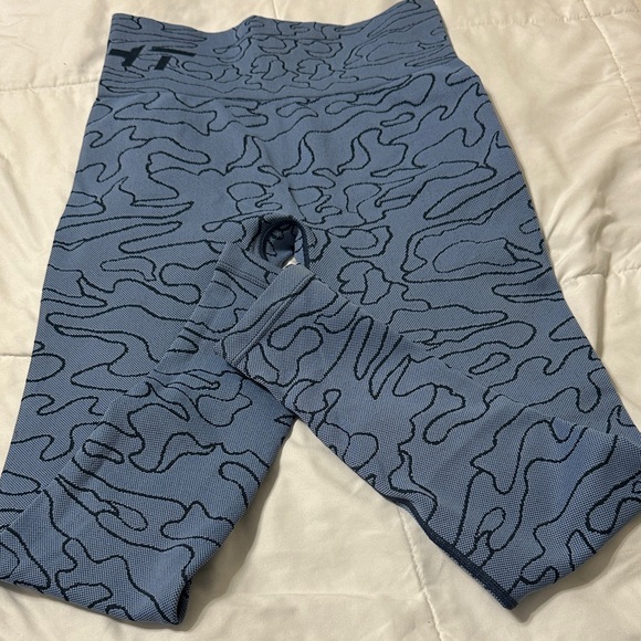 ECHT Blue Patterned Activewear Set - Picture 8 of 13